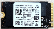 New Lenovo 5SS0V26480 SSD 256GB M.2 2242 PCIe 4X4 Solid State Drive