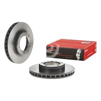 2X Brembo Bremsscheiben 322Mm InnenbelÜFtet Vorne Passend FÜR Toyota Land
