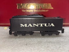 Mantua 75th Anniversary HO Steam Locomotive Long Haul Tender, Light, All Steps