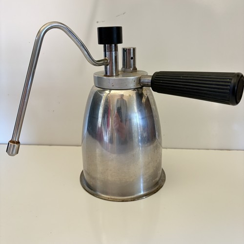 Vintage Stove Top Milk Frother Steamer Pulcinella Vesibio Italy