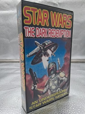 Star Wars The Dark Redemption VHS SEE PICTURES!! Underground Star Wars Sequel!