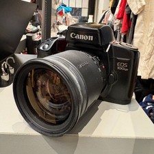 Canon EOS 100QD Film Camera with Tamron 28-200mm Lens Excellent Condition
