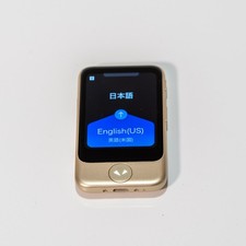 Sourcenext - Pocketalk S Voice Translator  Camera Gold