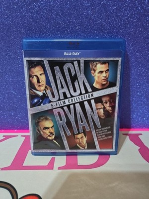 The Jack Ryan 5-Movie Collection (Blu-ray Disc, 2018 Paramount, 5 Disc Set)