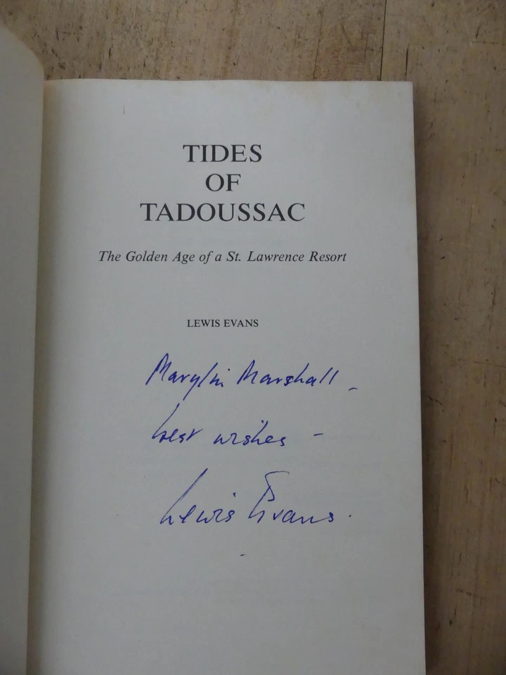 Tides of Tadoussac, Lewis Evans, Signed 1st Foto 2 de 2