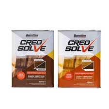 Barrettine Creosolve Oil Based Wood Treatment 4L