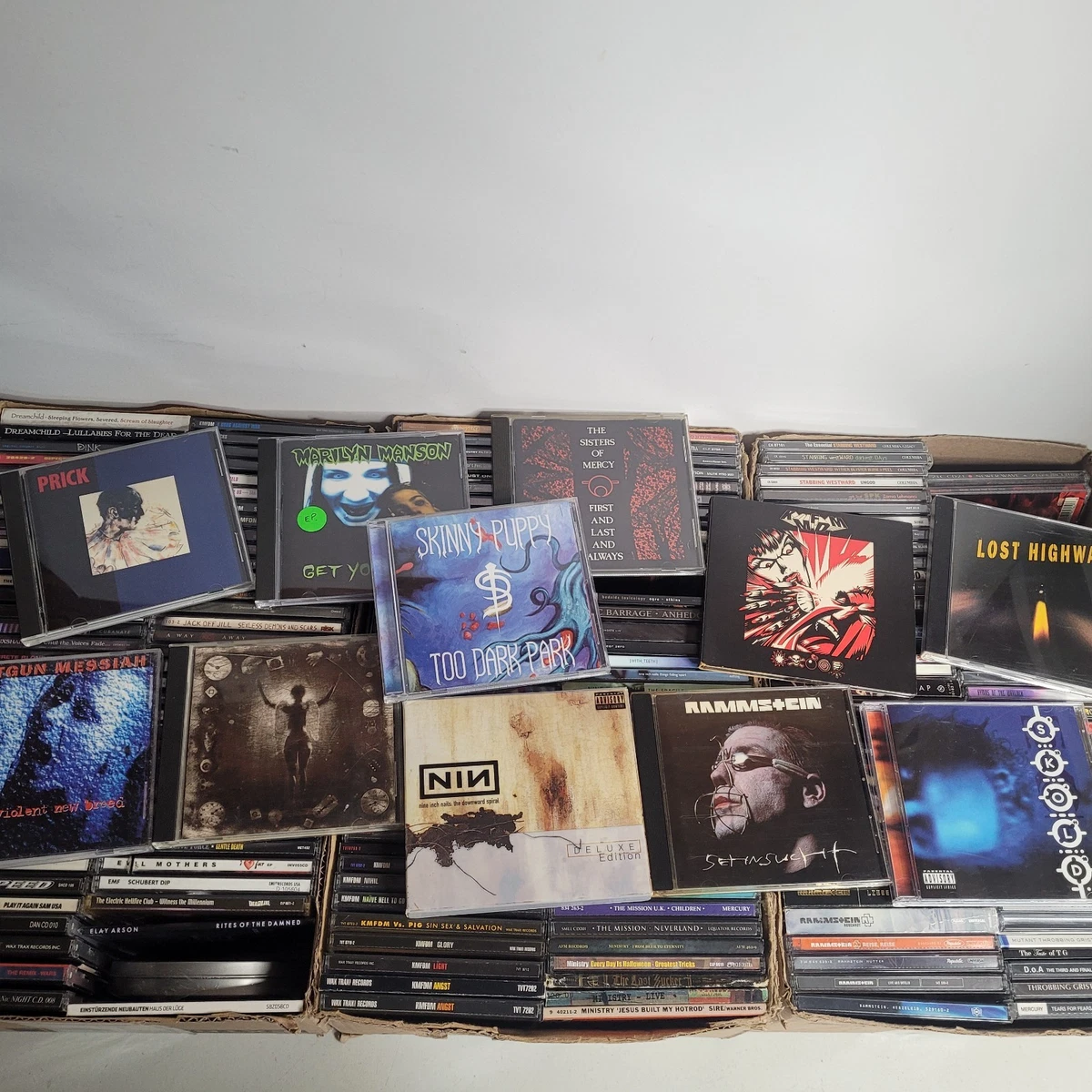 KMFDM CD まとめ+１ Kmfdm Kein Mehrheit Fur Die Mitleid Discography Booklet POSTER 8