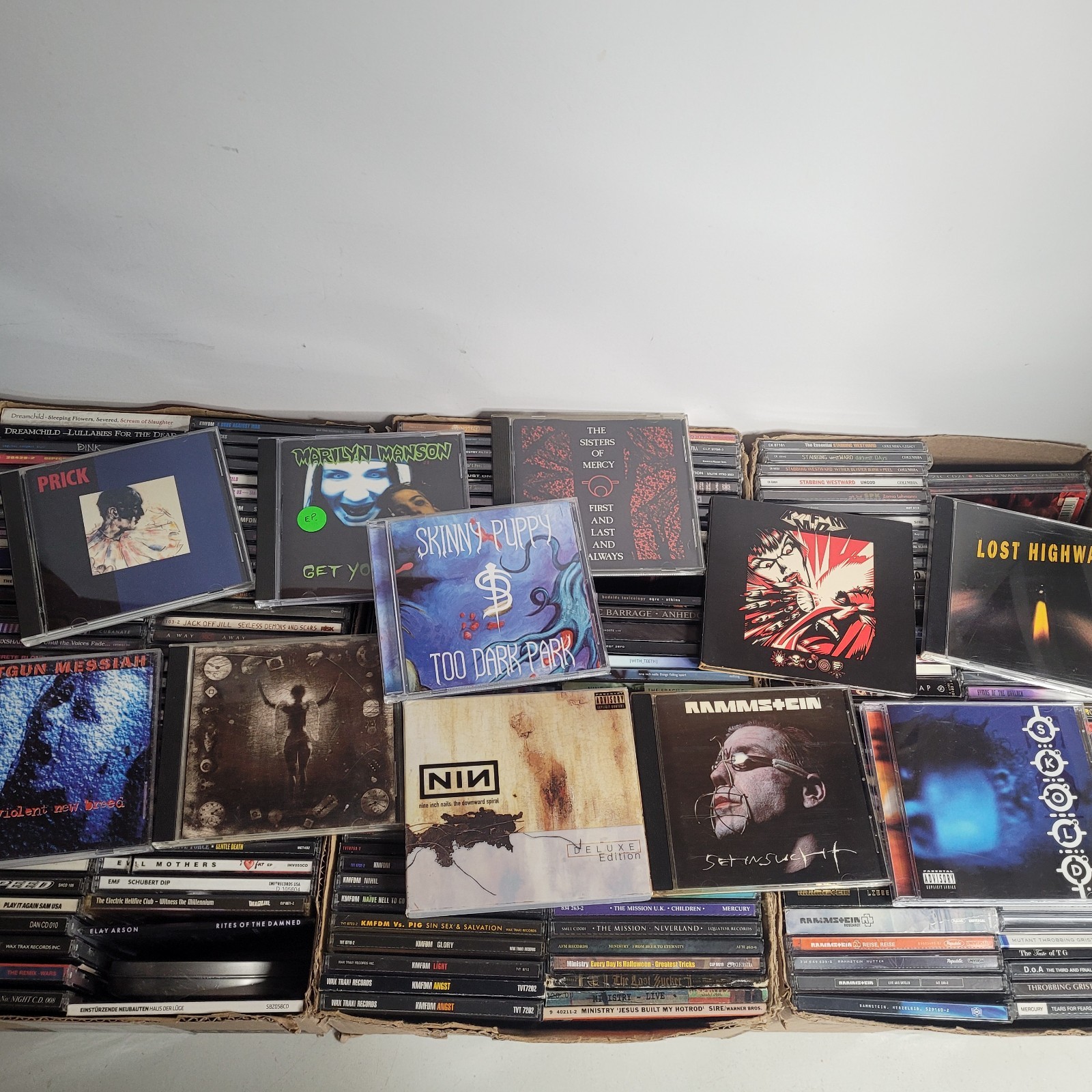 A-Z Gothic Industrial Metal Post-Punk EBM Electro CD Build A Lot TESTED