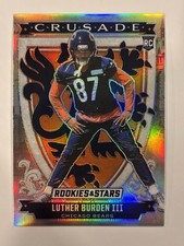 2025 Panini Rookies & Stars - Crusade Luther Burden #23 Silver Prizm RC