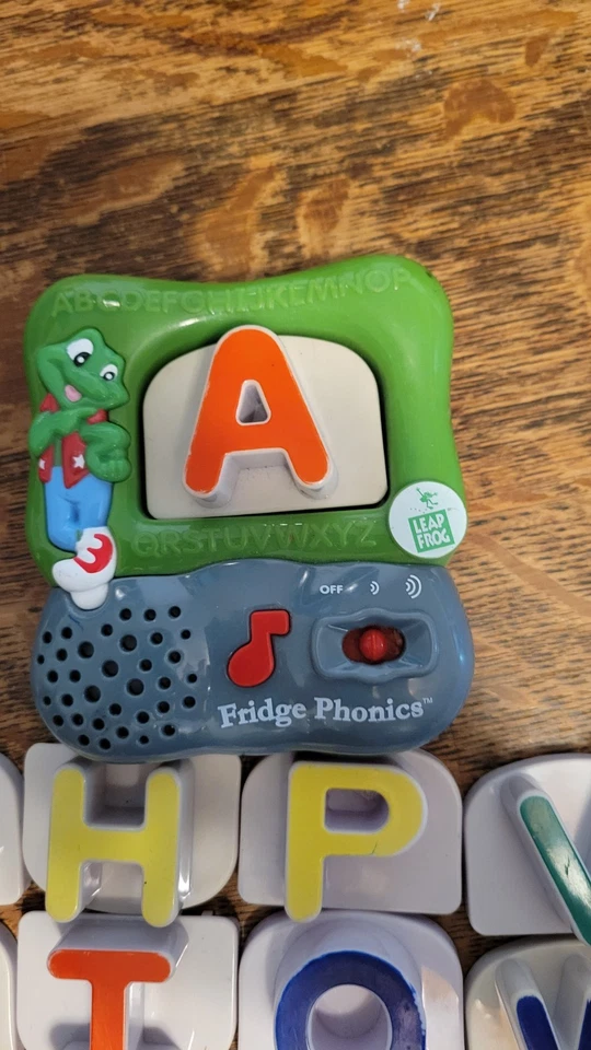 LeapFrog Leap Frog Fridge Magnetic Phonics Alphabet Letters Set, Missing J & K - Image 2 of 3