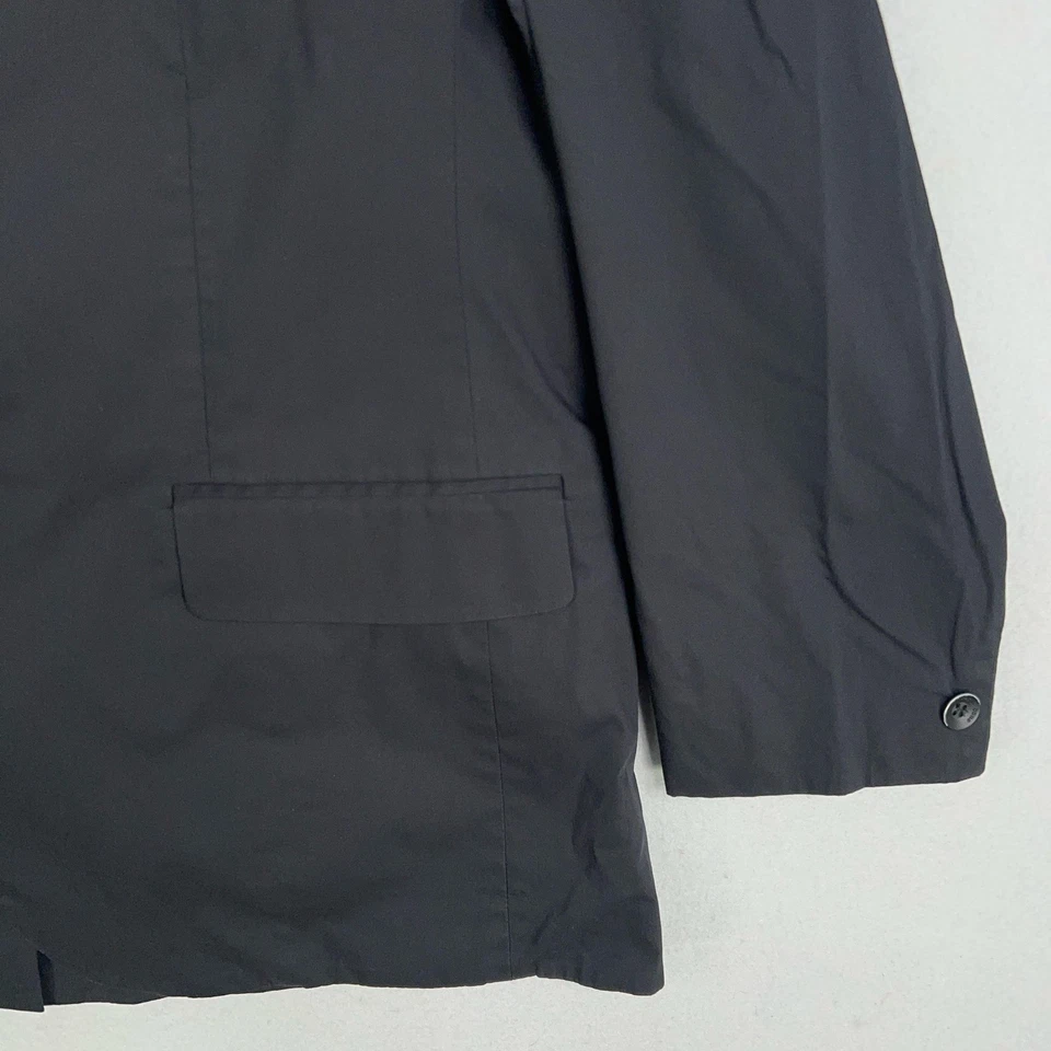 Rag and Bone Blazer Mens 48 Black Jacket Coat Minimalist Office Work Preppy Luxe - Image 4 of 4