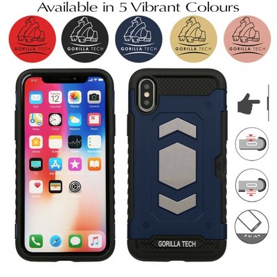 Für iPhone XS Max, XR, X/XS Slim Armour Case Builder Stoßfest Robust Cover