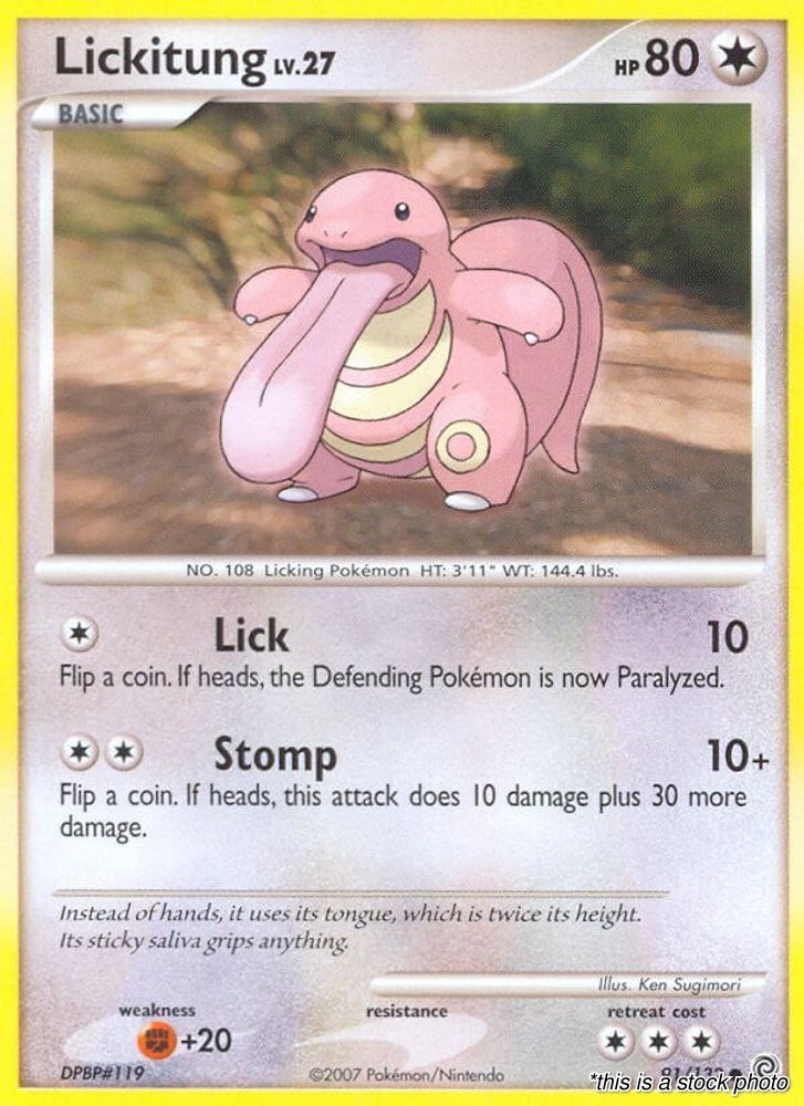 Pokemon Lickitung [SW - 91/132 MP]