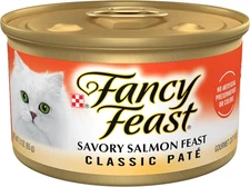 Fancy Feast Salmon Feast Classic Grain Free (Pack of 24) 3 oz. Cans