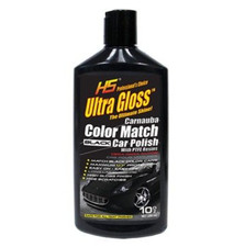 Black Car Color Wax Scratch Remover Carnauba Polish Motorcycle Boat Rv 10oz Hs