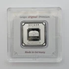 Geiger Edelmetalle 10g .999 Pure Silver Square Bar in OGP Assay