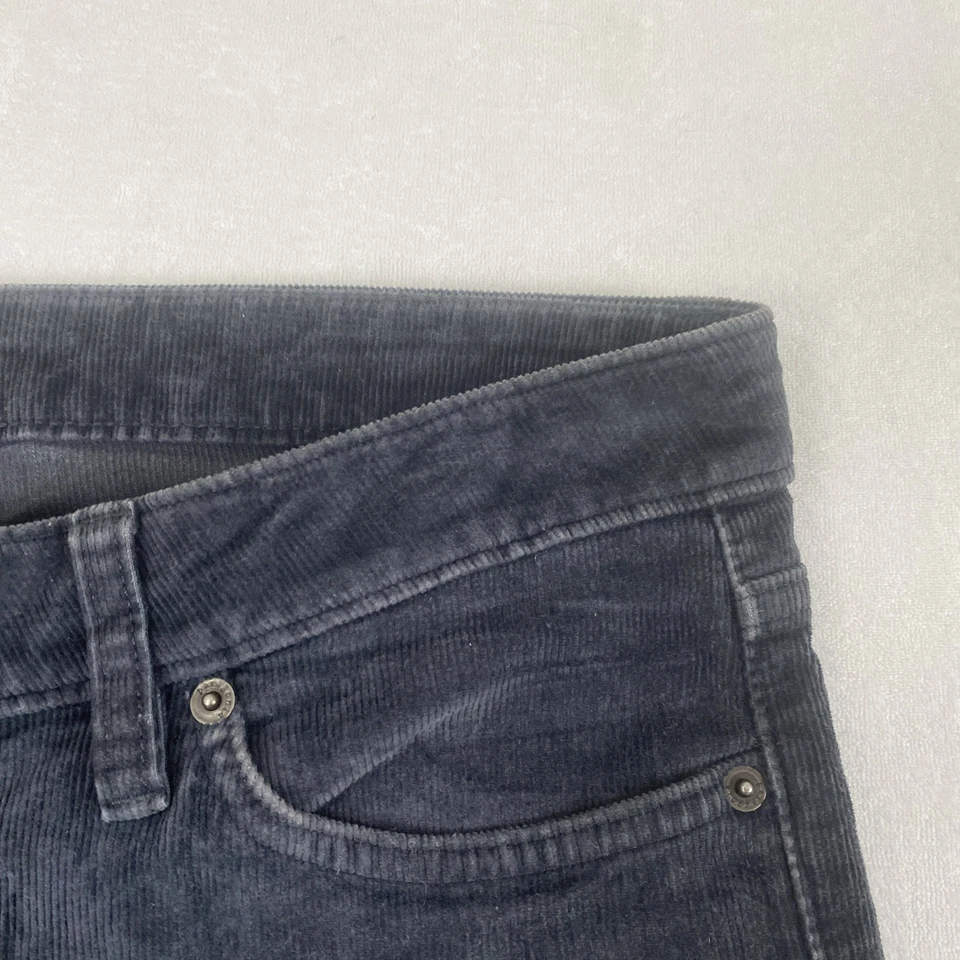 Pantalones de pierna recta Patagonia negros de pana de algodón orgánico Foto 4 de 4