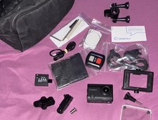 Crosstour CT8500 4K Action Camera 1080p 20mp With Some Accessories