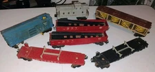 Lionel Mixed Lot Of 7 O Gauge 027 Train Cars  Post War Modern Caboose 