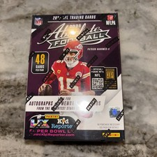 2025 Panini Absolute Football Trading Card Factory Sealed Blaster Box PURPLE