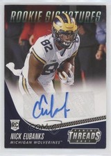 2021 Panini Chronicles Draft Picks Green Nick Eubanks #TS-NEB Auto no9