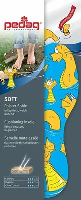 Pedag Soft Comfort Full length Insoles Kids Children Foot Support Multiple Sizes