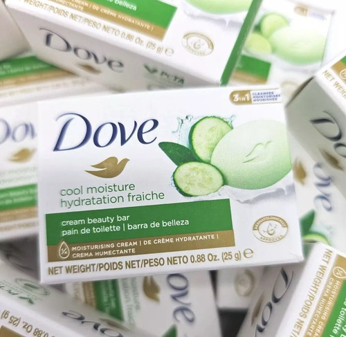 20 Mini Bars Taubencreme Beauty Bar Seife Gurke & grüner Tee 0,88 Unzen Reisegröße - Bild 2 von 3