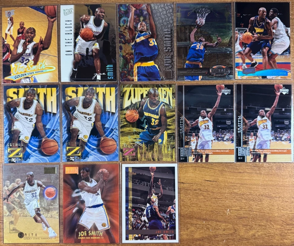 28 张卡片 Joe Smith 批量包括新秀 — 第 3/4 张图片