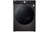 LG FDV909BN Auto Cleaning Condenser DUAL Inverter Heat Pump™ 9kg Dryer, Black
