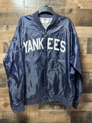 New York Yankees Jacket Banner 47 XXL Navy Full Zip MLB Bomber
