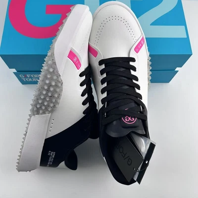 G/FORE G.112 Men's Golf Sneakers Golf Shoes S/ONX Snow/Onyx US 10-12 GMF000025