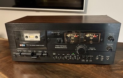 BIC T-3 Cassette Deck Tested, Working Order