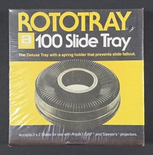 New GAF Rototray 100 Slide Tray Carousel For Argus Gaf Sawyers Slide Projectors