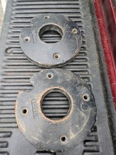 Sears Craftsman Garden Tractor Cast Iron Wheel Weights 33# Each 1307h1