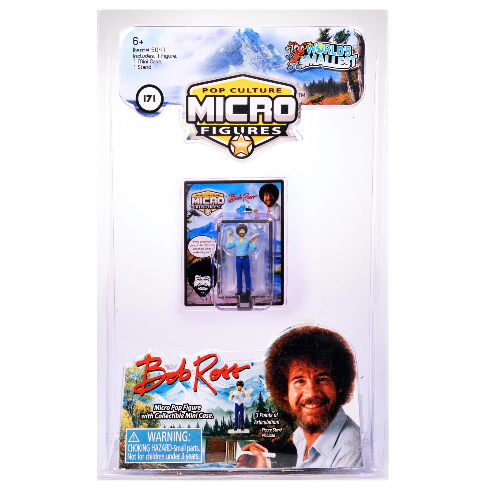 Worlds Smallest Micro Figure | Bob Ross
