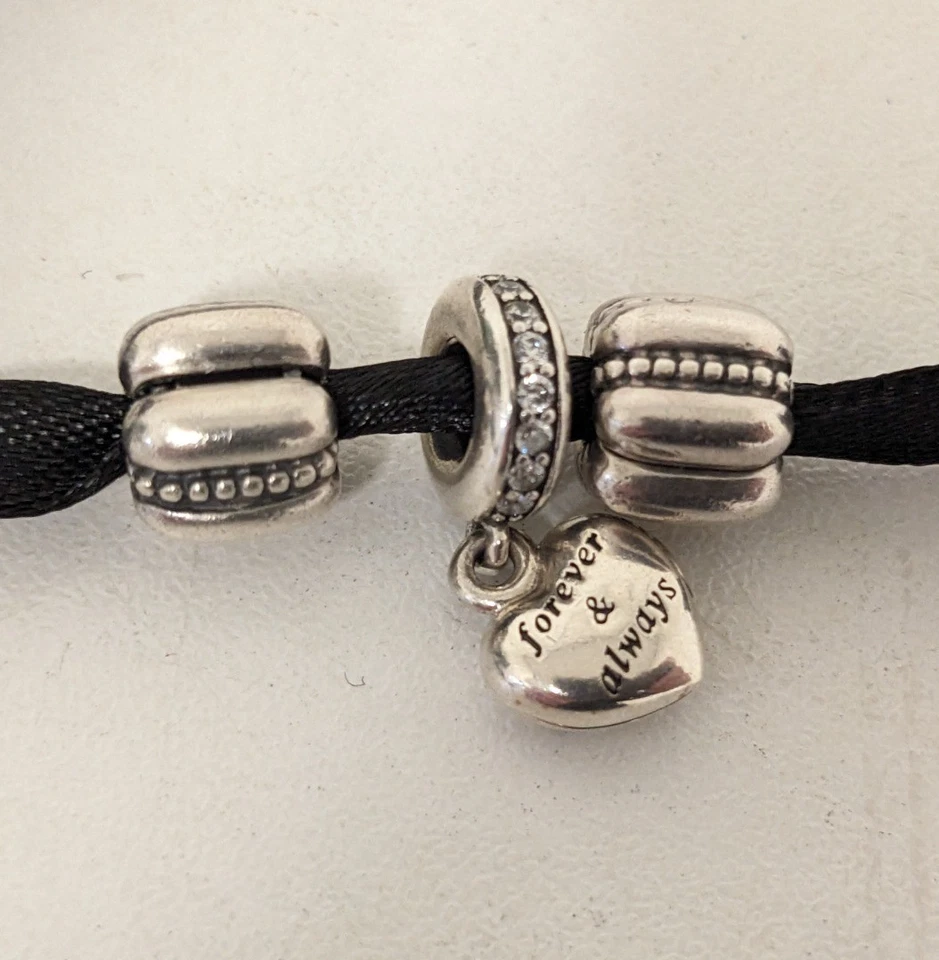 Pandora My Beautiful Wife Medaillon & 2 Fass Charms Silber 925 - Originalverpackt 