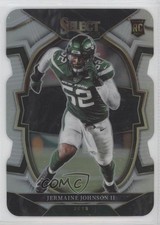 2022 Panini Select Concourse Silver Prizm Die-Cut Jermaine Johnson II #90 09su