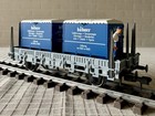 Märklin Spur 1 85830 Niederbordwagen DB mit 2x 8947 Container + Figur