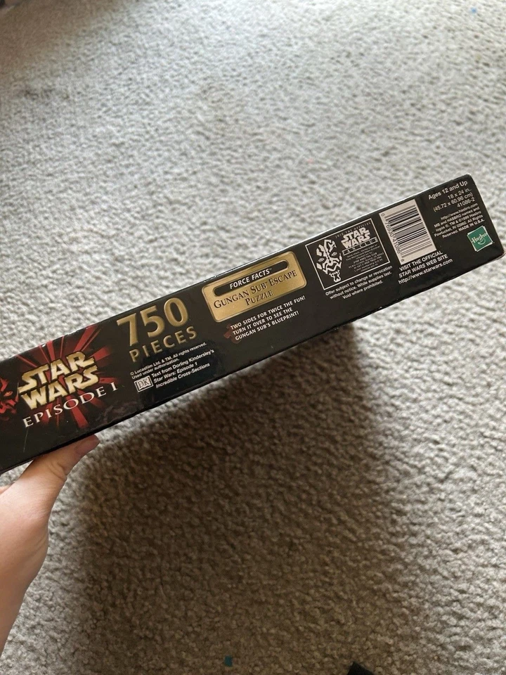 1999 Star Wars Episode 1 Gungan Sub Escape - Hasbro - 750 Piece Puzzle. - Image 4 of 4