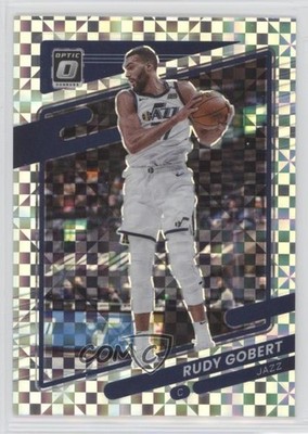 2021-22 Panini Donruss Optic Checkerboard Prizm Rudy Gobert #3 k5l