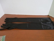 22" BLACK GLOVES Halloween Accessory