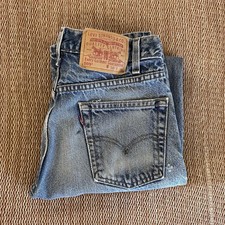 Vintage 2001 Men's Levi's 505's Light Blue Wash 30 X 32