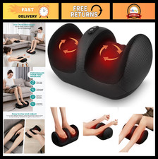Shiatsu Foot Massager with Heat  Roller, Calf Leg Relief for Circulation  Pain