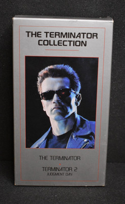 The Terminator Collection (VHS, 2-Tape Set, Pan Scan) Arnold Schwarzenegger