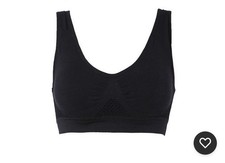 Women Large Sports Bra High Impact Wireless Seamless Padded Comfort Workout Yoga