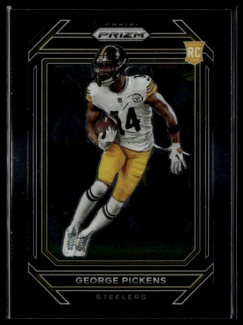2022 Panini Chronicles #PB-20 George Pickens Prizm Black RC
