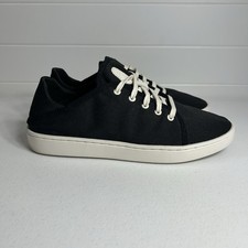OluKai Women's Pehuea Li Sneakers Size 7 Black Canvas Shoes