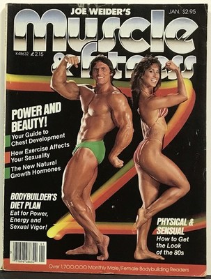 Joe Weider's Muscle & Fitness Magazine January 1983 Bob Birdsong, Rachel McLish