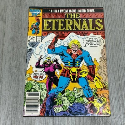 The Eternals #11 1986 Marvel Comics Ikaris Sersi Deviants Limited Series