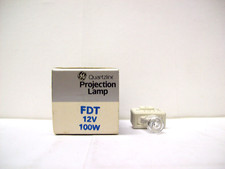 FDT Projector Projection Lamp Bulb 12V 100W GE AVG. 50HR